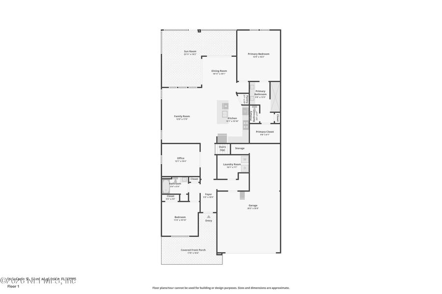2D floor plan layout of this home in , St. Augustine, FL (Image 5).