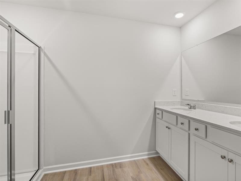 Spacious, unfurnished interior of a new home in Waypoint, Flowery Branch (Image 20).