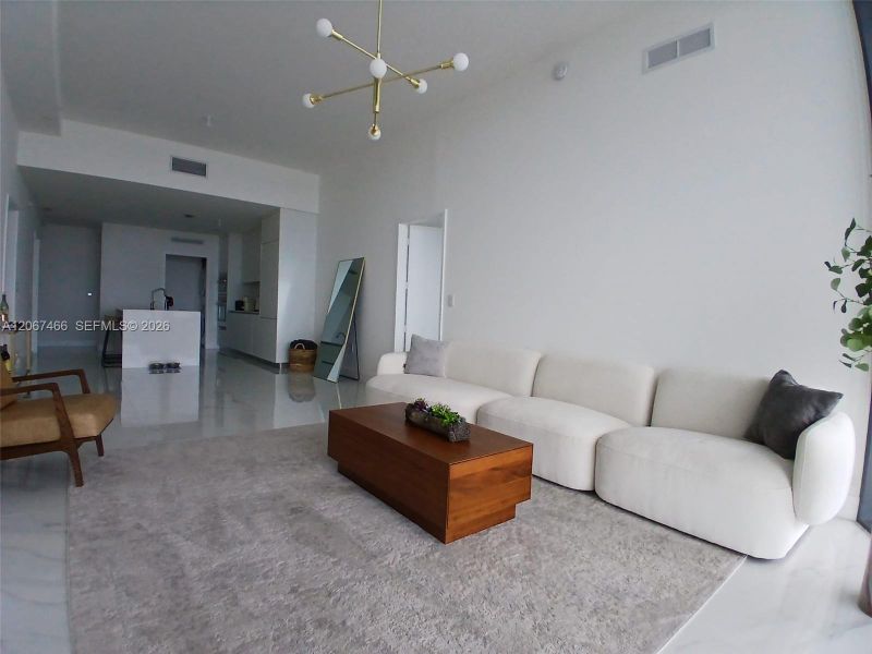 Furnished interior view inside a new home in , Miami (Image 7). Furnished interior view inside a new home in , Miami (Image 7).