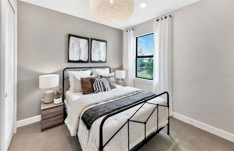 Furnished interior view inside a new home in Talon Preserve on Palmer Ranch, Nokomis (Image 7).