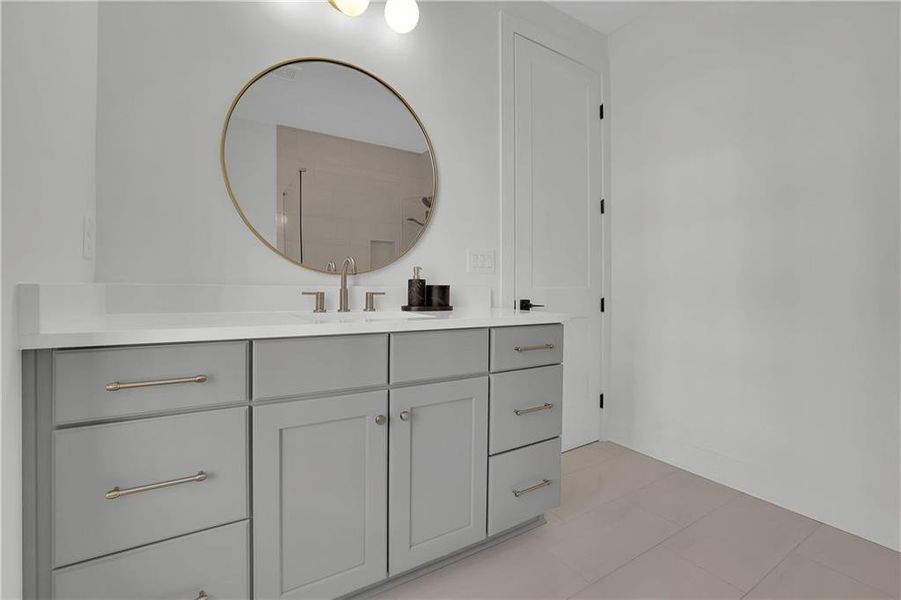 Furnished interior view inside a new home in Skyview On Broad, Sugar Hill (Image 29).