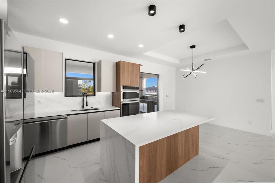 Furnished interior view inside a new home in , Cape Coral (Image 13).