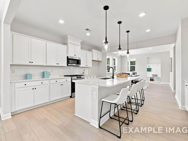 Furnished interior view inside a new home in Forestville Yard, Knightdale (Image 13).