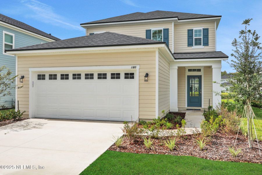 Exterior details and patio area of a home in TrailMark, St. Augustine (Image 25).