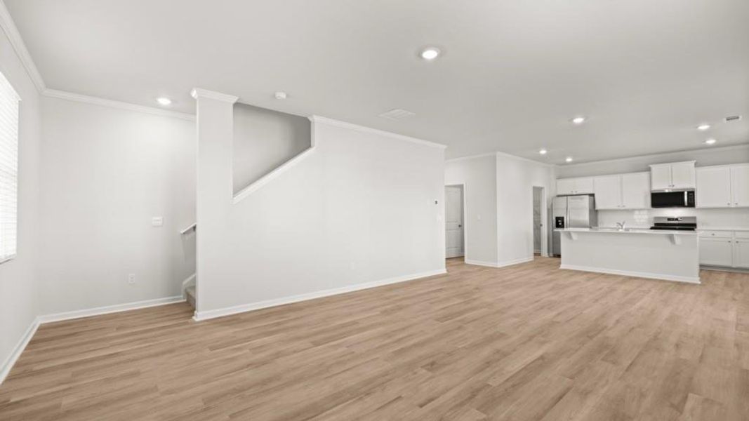 Spacious, unfurnished interior of a new home in Braselton Village, Braselton (Image 12). Spacious, unfurnished interior of a new home in Braselton Village, Braselton (Image 12).