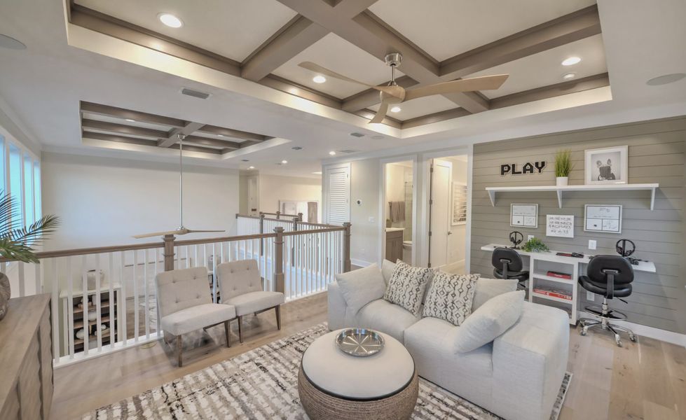 Furnished interior view inside a new home in Middlebourne, St. Johns (Image 25).