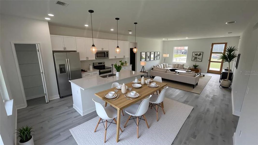 Kitchen - Virtually Staged Kitchen - Virtually Staged