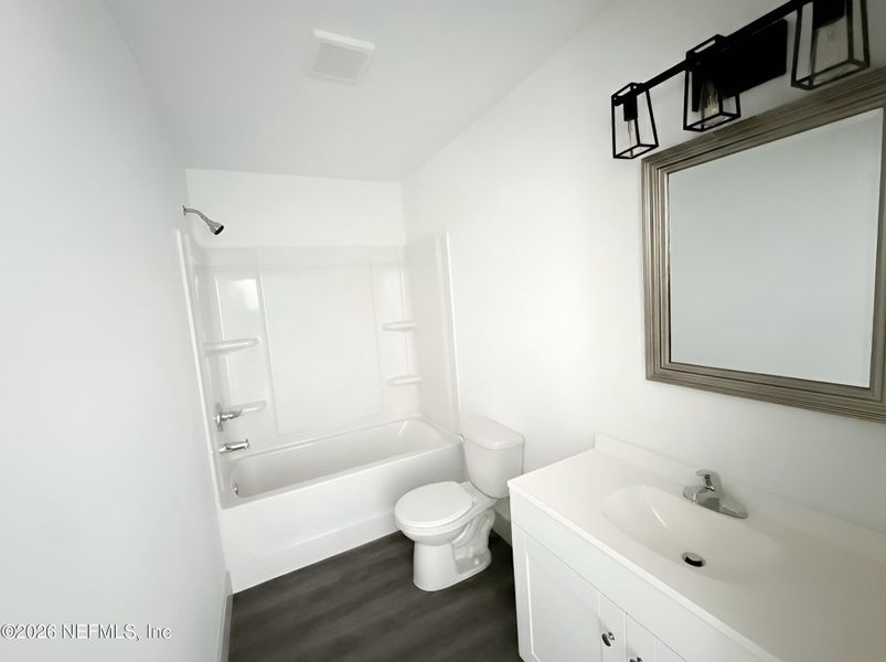 Furnished interior view inside a new home in , Jacksonville (Image 8). Furnished interior view inside a new home in , Jacksonville (Image 8).