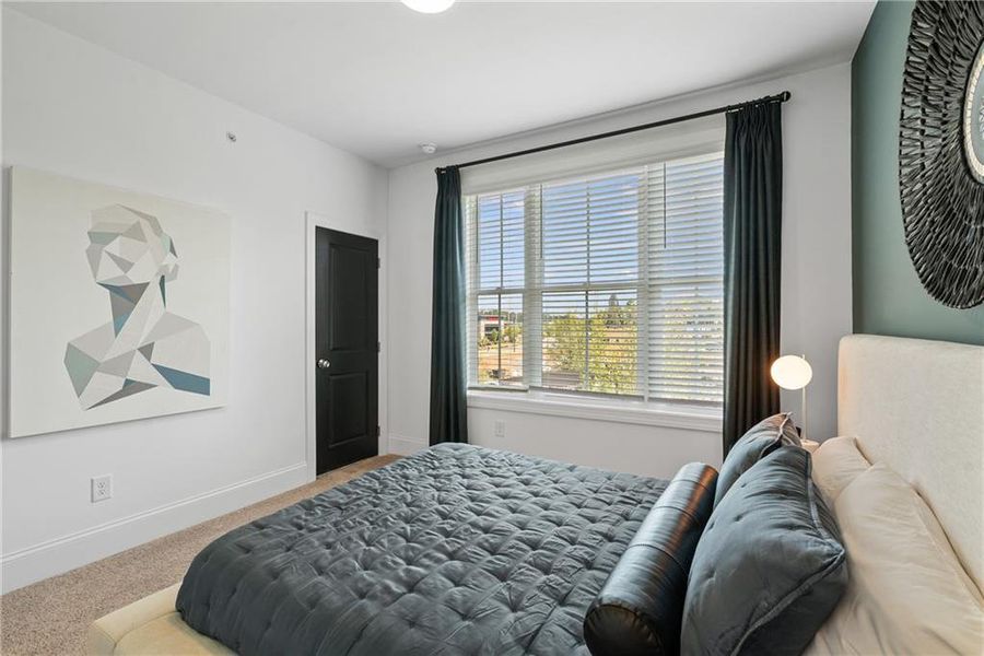 Furnished interior view inside a new home in IveyBrooke, Alpharetta (Image 22).