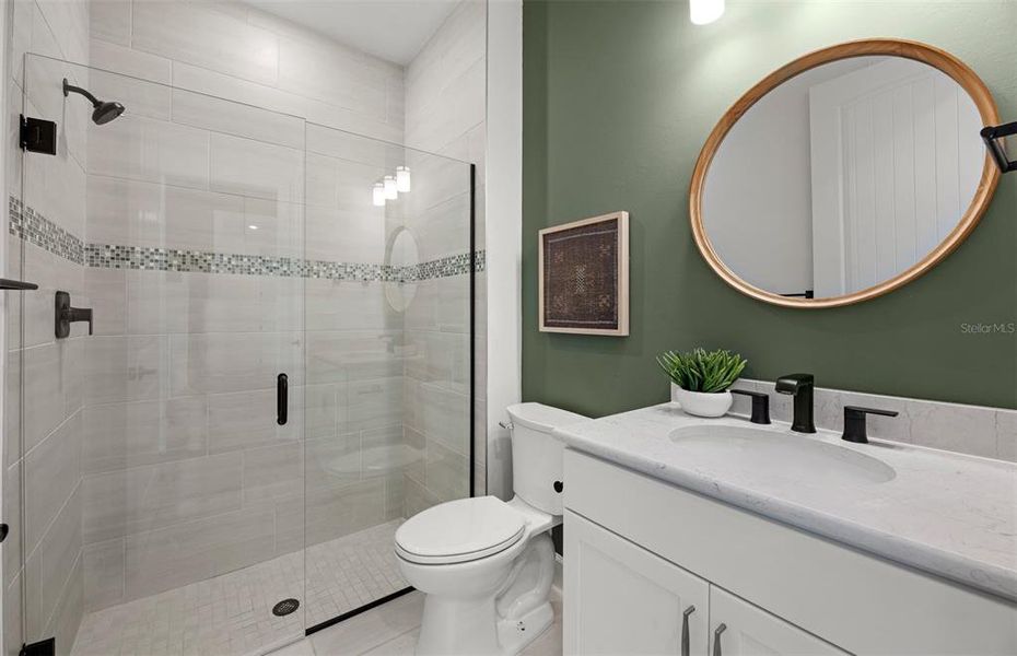 Furnished interior view inside a new home in , Venice (Image 20).