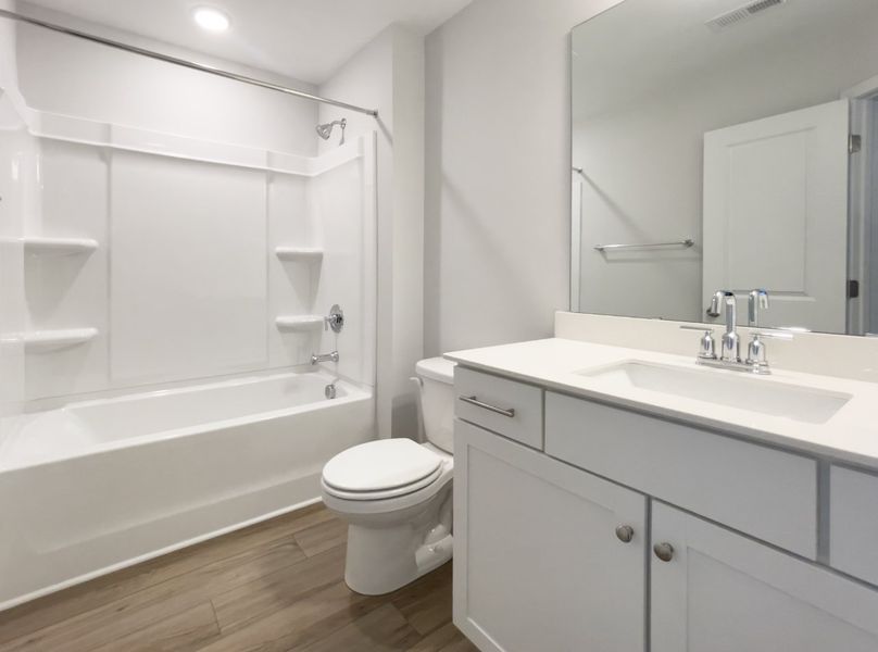 Furnished interior view inside a new home in Fairview Village Townhomes, Simpsonville (Image 10). Furnished interior view inside a new home in Fairview Village Townhomes, Simpsonville (Image 10).