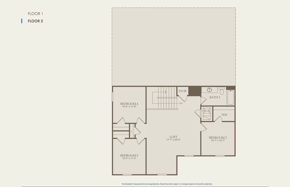 Starling Floor Plan, Quick Move-In Home, Floor 2 Starling Floor Plan, Quick Move-In Home, Floor 2