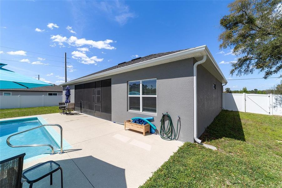 Exterior details and patio area of a home in , Ocala (Image 31). Exterior details and patio area of a home in , Ocala (Image 31).