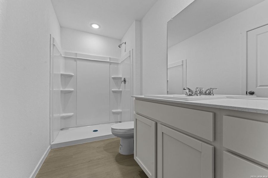 Furnished interior view inside a new home in Friendship Oaks, Fredericksburg (Image 7).