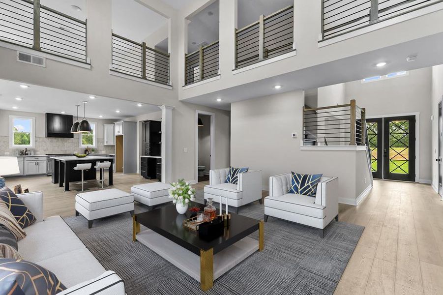 Furnished interior view inside a new home in Harmon Springs, Carrollton (Image 31).