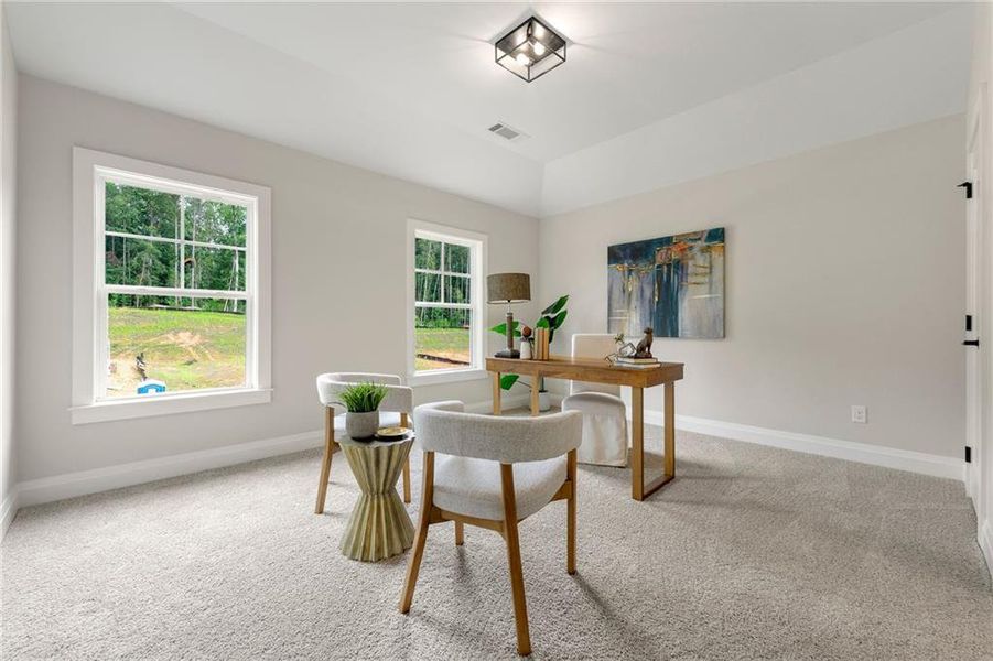 Furnished interior view inside a new home in , Canton (Image 8).