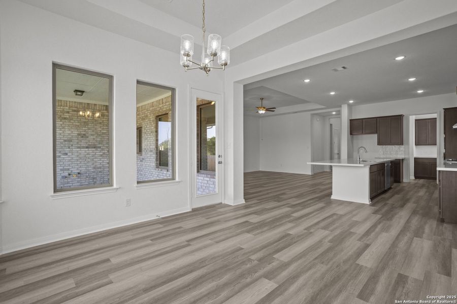 Spacious, unfurnished interior of a new home in Stillwater Ranch, San Antonio (Image 26). Spacious, unfurnished interior of a new home in Stillwater Ranch, San Antonio (Image 26).
