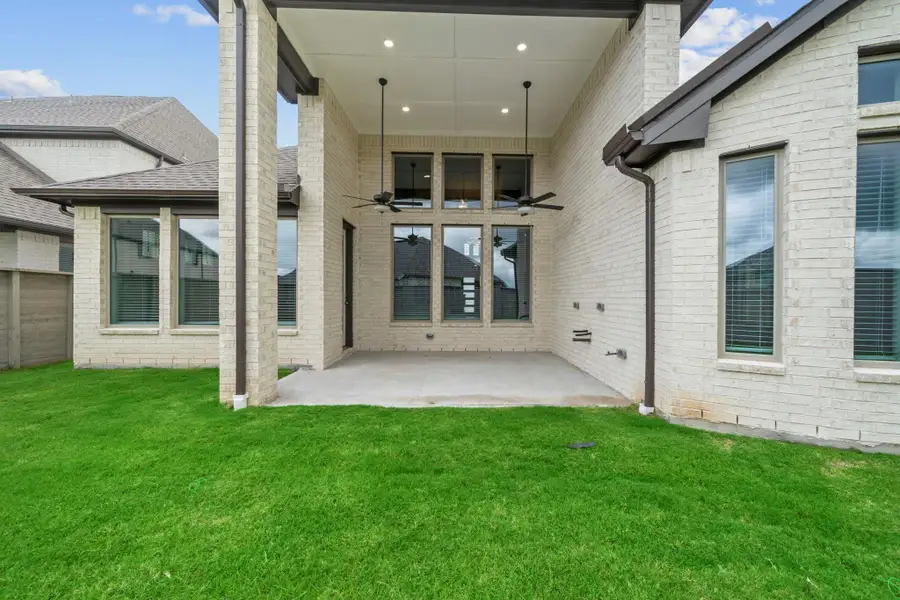 Exterior details and patio area of a home in Legacy, League City (Image 4). Exterior details and patio area of a home in Legacy, League City (Image 4).