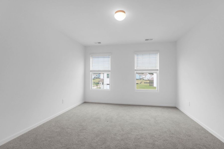 Representative unfurnished interior of a home built from the Lido by True Homes in Autumn Ridge, High Shoals (Image 11).
