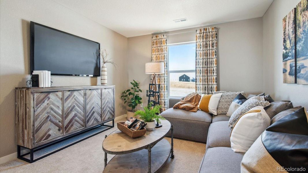 Furnished interior view inside a new home in Spring Valley Ranch, Elizabeth (Image 15).