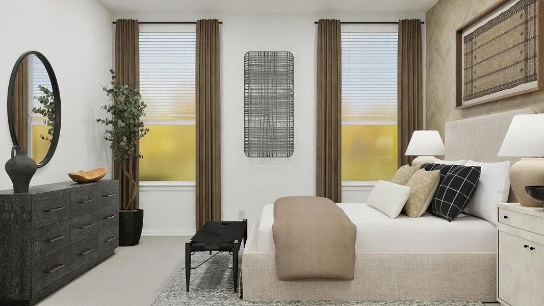 Furnished interior view inside a new home in Cotton Brook, Hutto (Image 23).