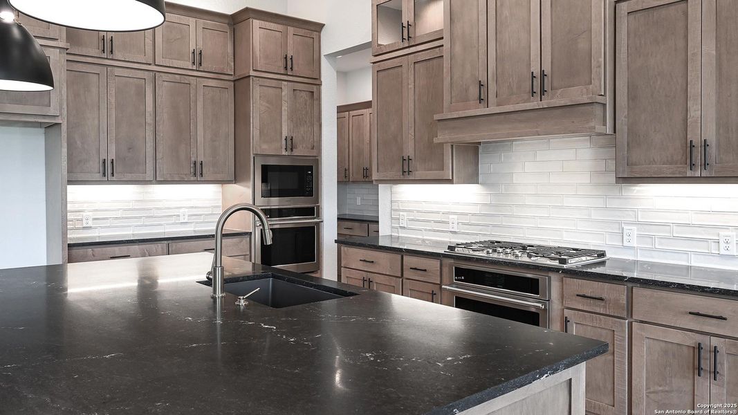 Furnished interior view inside a new home in The Preserve At Elm Creek 1 Acre, Canyon Lake (Image 10). Furnished interior view inside a new home in The Preserve At Elm Creek 1 Acre, Canyon Lake (Image 10).