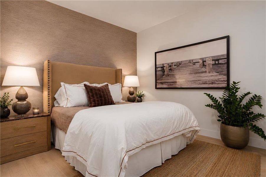 Furnished interior view inside a new home in , Atlanta (Image 14).