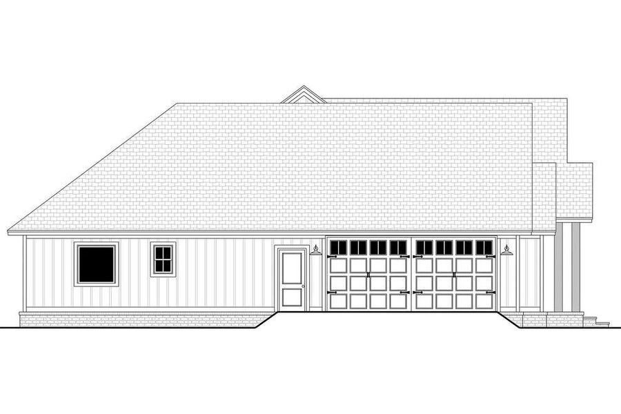 Exterior rendering of this home design in , Talking Rock, GA (Image 5).