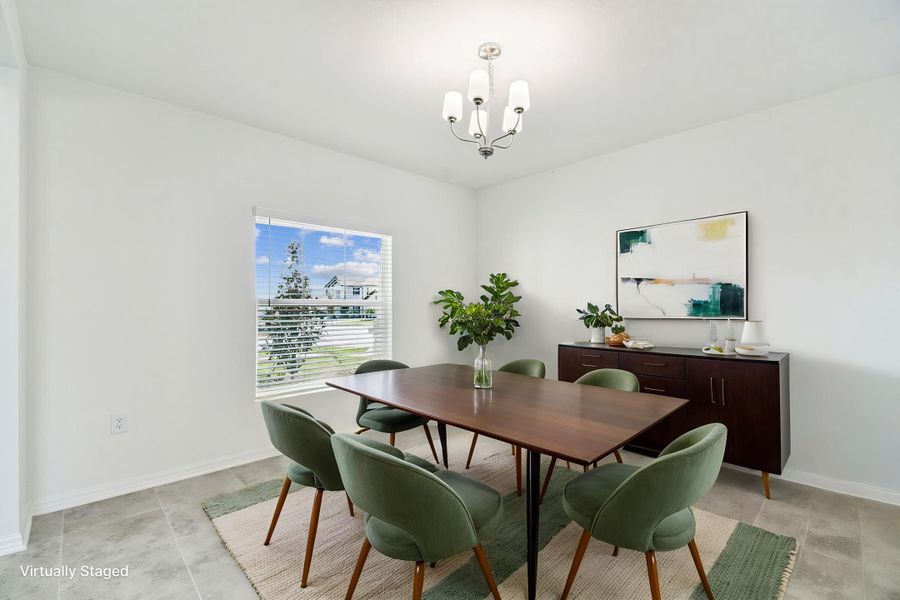 Dining Room - Virtually Staged Dining Room - Virtually Staged
