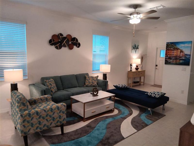 Furnished interior view inside a new home in , Zephyrhills (Image 5). Furnished interior view inside a new home in , Zephyrhills (Image 5).