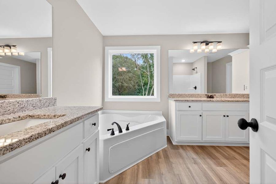 Furnished interior view inside a new home in , Winder (Image 8).