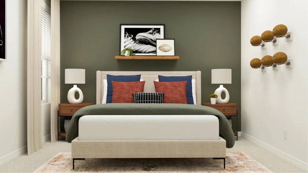 Furnished interior view inside a new home in Brystol at Wylder: The Arbor Collection, Port St. Lucie (Image 9).