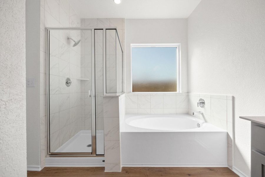 Furnished interior view inside a new home in McKinney Crossing, Austin (Image 10). Furnished interior view inside a new home in McKinney Crossing, Austin (Image 10).