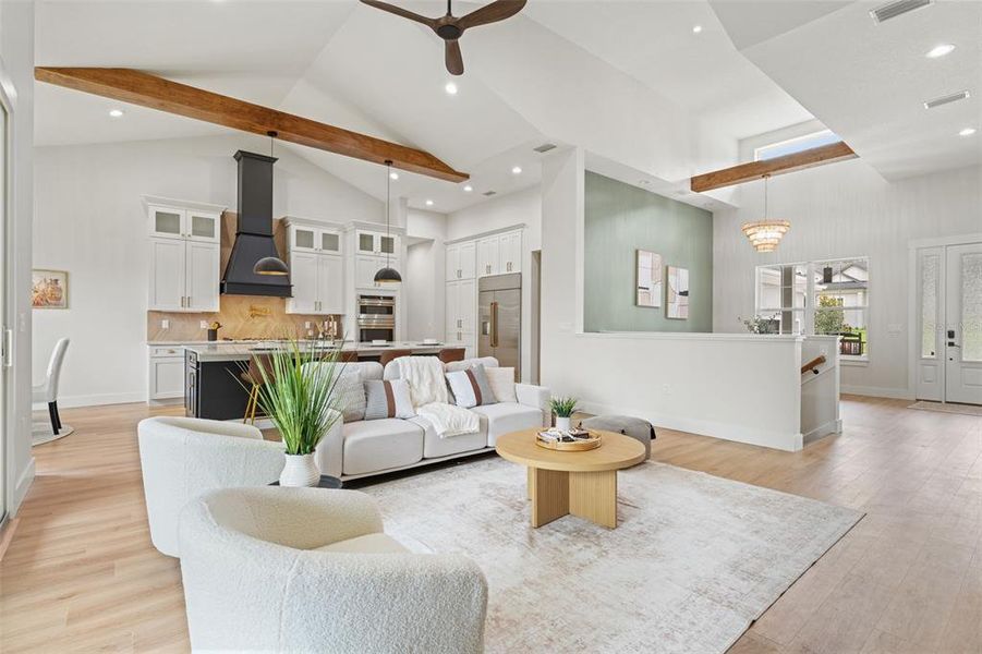 Furnished interior view inside a new home in , Brooksville (Image 61). Furnished interior view inside a new home in , Brooksville (Image 61).