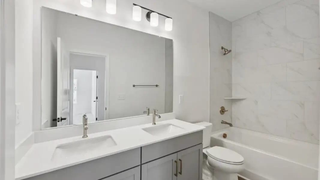 The Brentwood by DRB homes in River District Charlotte NC - Bathroom The Brentwood by DRB homes in River District Charlotte NC - Bathroom