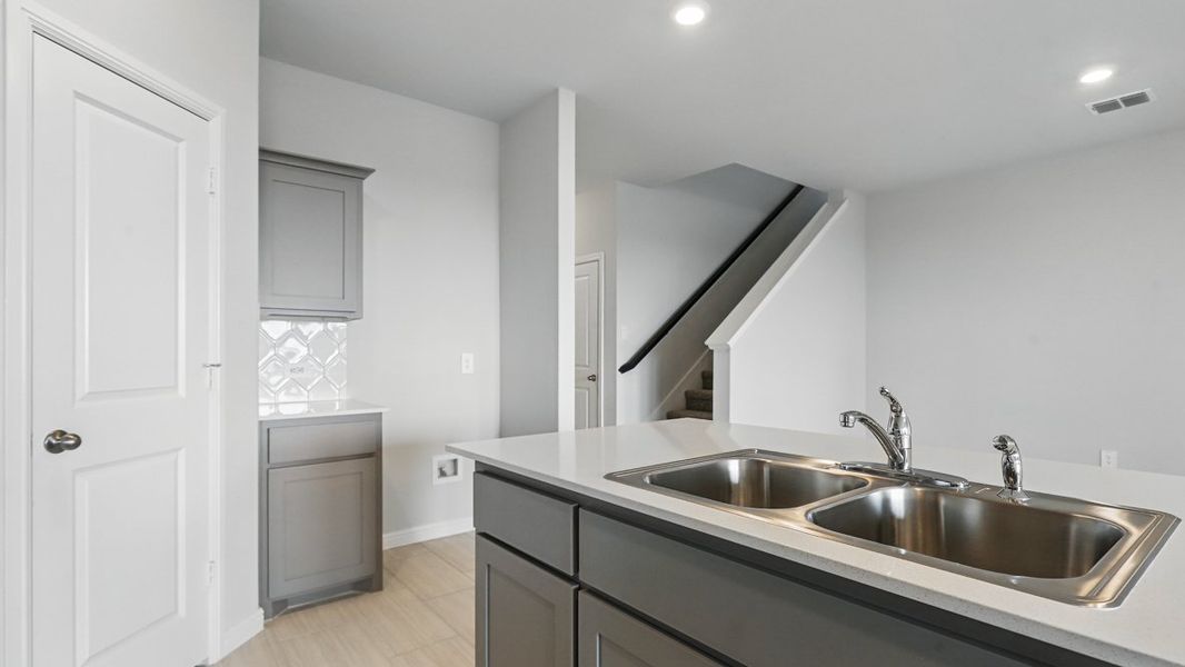 Furnished interior view inside a new home in The Canyons, Keene (Image 10).