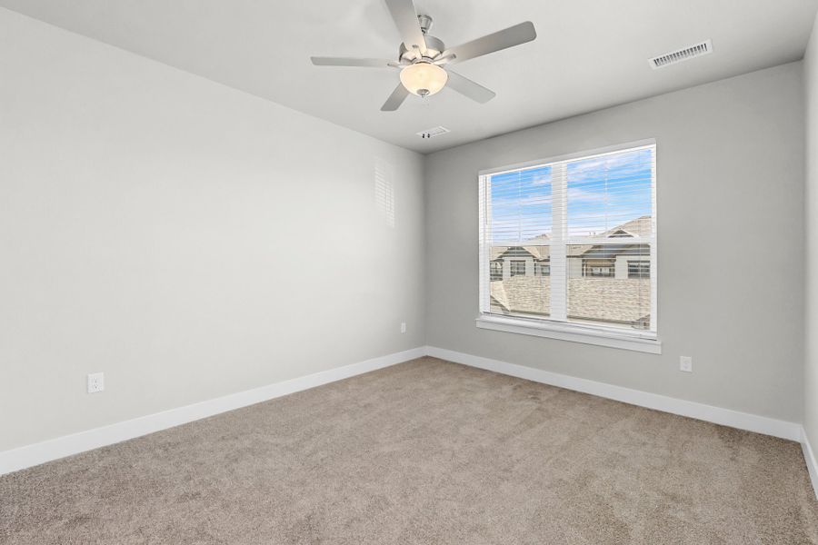 Representative unfurnished interior of a home built from the The Purdue by Landmark Homes in The Lakes at Centerra, Loveland (Image 13). Representative unfurnished interior of a home built from the The Purdue by Landmark Homes in The Lakes at Centerra, Loveland (Image 13).