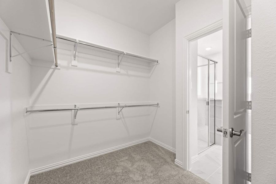 Representative unfurnished interior of a home built from the Salado by UnionMain Homes in Legacy Hills, Celina (Image 54).
