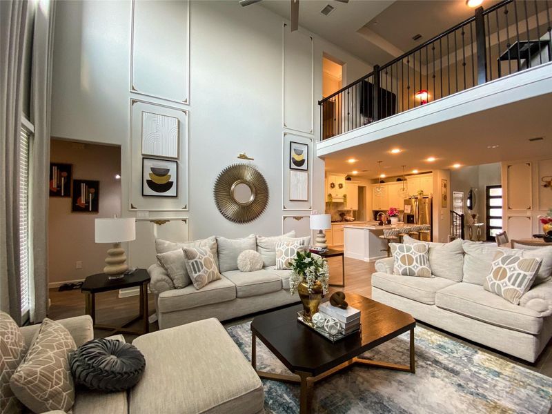 Furnished interior view inside a new home in Stonecreek Estates 50', Richmond (Image 5). Furnished interior view inside a new home in Stonecreek Estates 50', Richmond (Image 5).