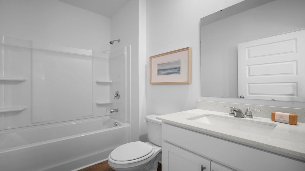 Representative furnished interior of a home built from the Desmond by D.R. Horton in The Lakes at North Glynn, Brunswick (Image 30).