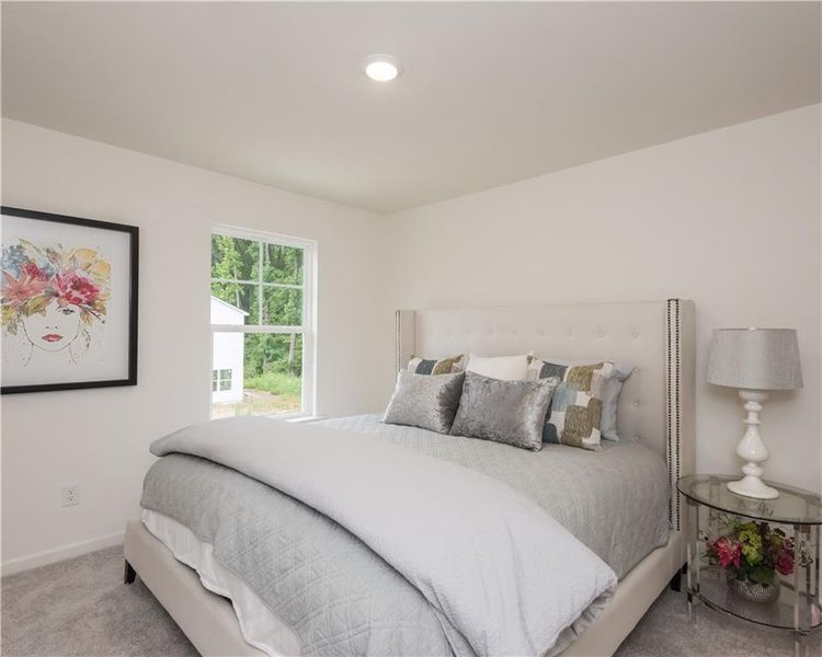 Furnished interior view inside a new home in Old Salem Crossing, Conyers (Image 19).