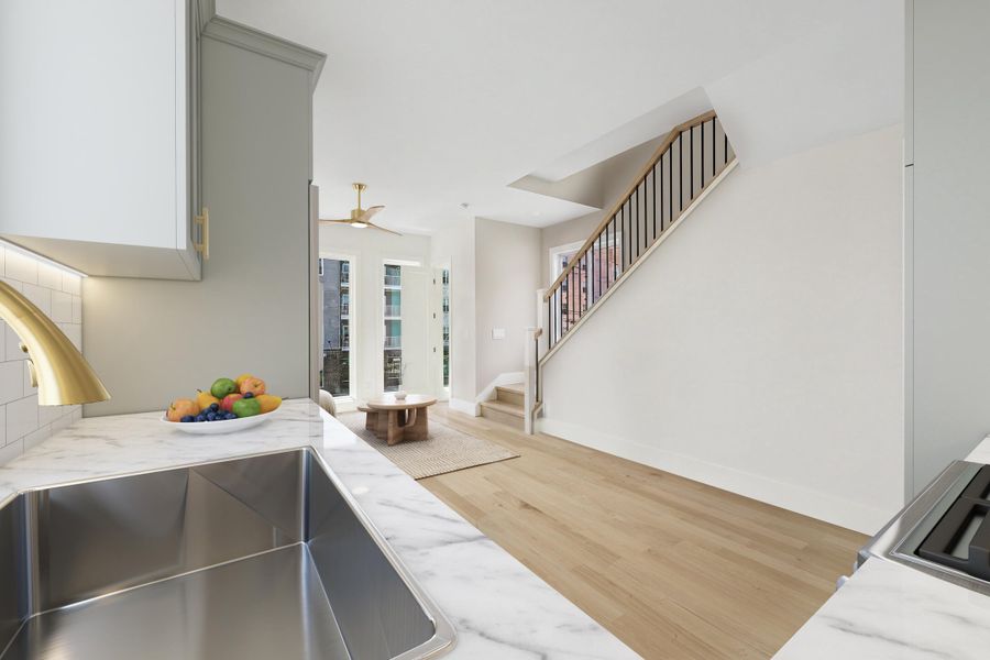Furnished interior view inside a new home in , Charleston (Image 11).