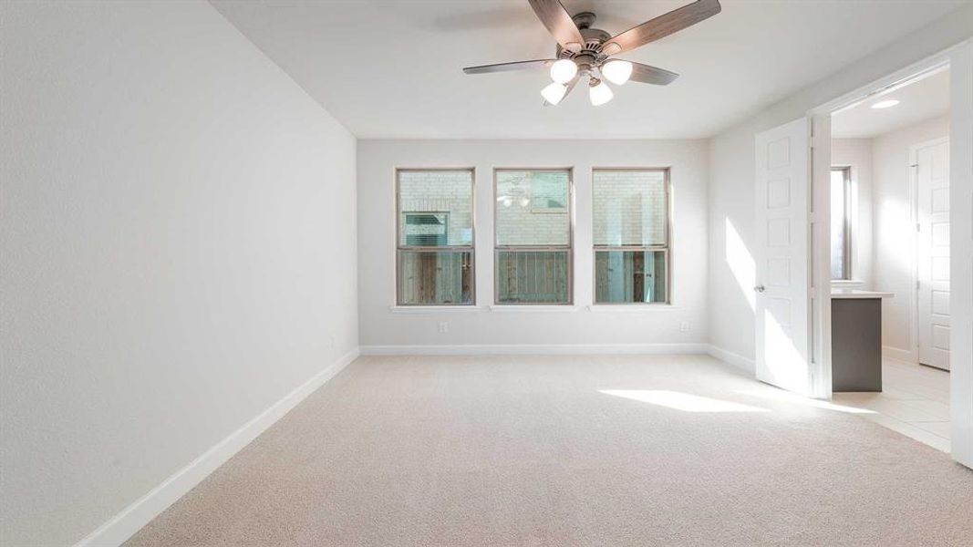 Spacious, unfurnished interior of a new home in The Parks At Wilson Creek 40', Celina (Image 22). Spacious, unfurnished interior of a new home in The Parks At Wilson Creek 40', Celina (Image 22).