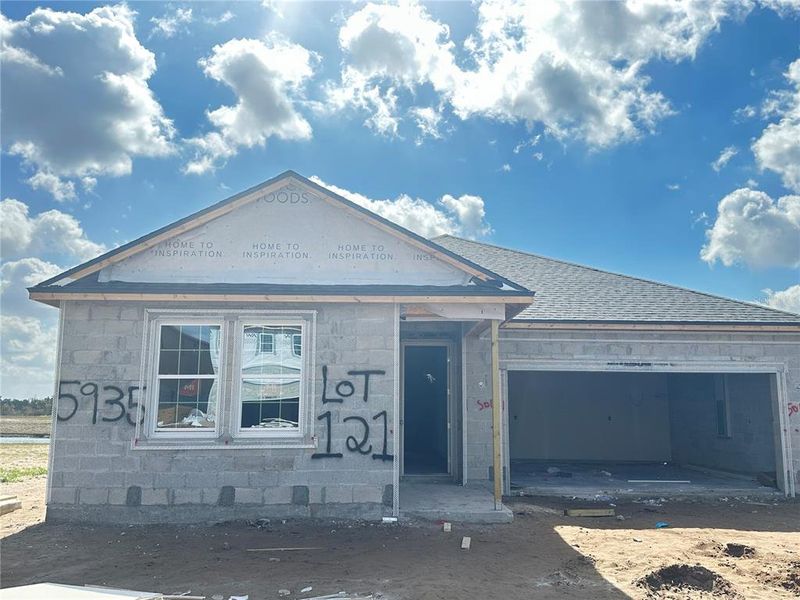 In-progress construction of a new home in Berry Bay, Wimauma, FL (Image 22).