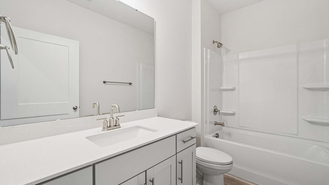 Furnished interior view inside a new home in Westport, York (Image 5).