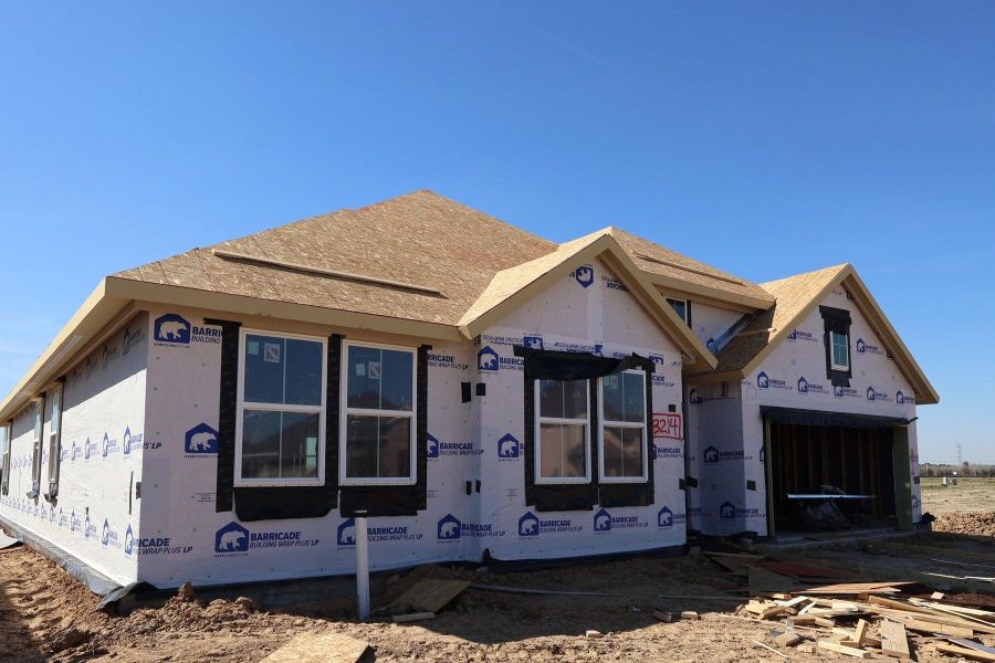 One story home with 4 bedrooms, 2 baths, and 2 car garage.