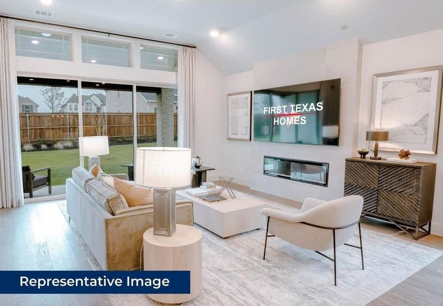Furnished interior view inside a new home in Inspiration, Lucas (Image 5). Furnished interior view inside a new home in Inspiration, Lucas (Image 5).