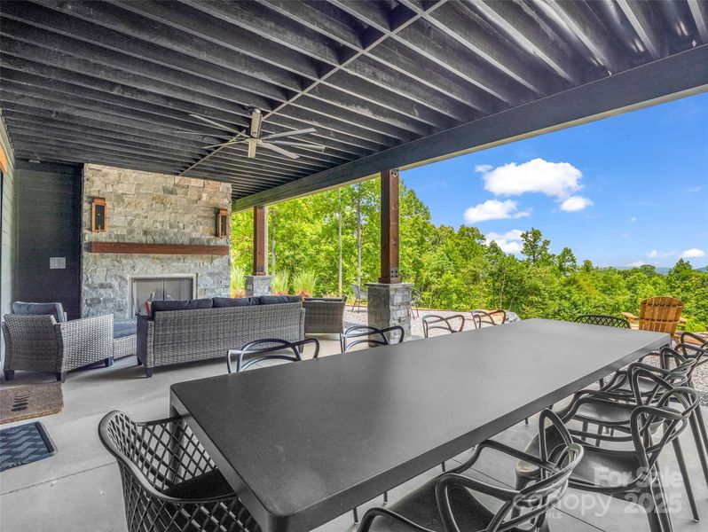 Furnished interior view inside a new home in , Mill Spring (Image 25).