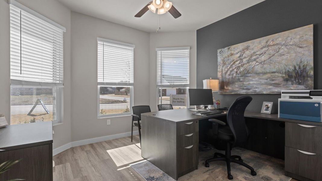 Furnished interior view inside a new home in Heritage Parks, Abilene (Image 12).