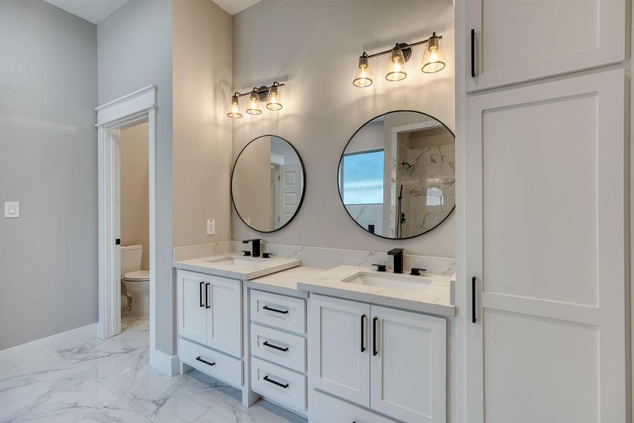Furnished interior view inside a new home in , Beaumont (Image 8).
